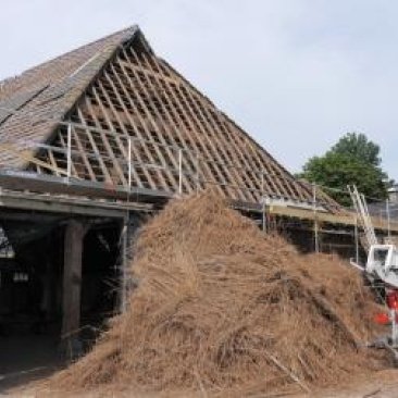 Boerderij in verbouwing