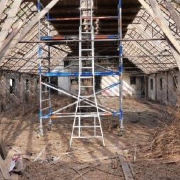 Boerderij in verbouwing