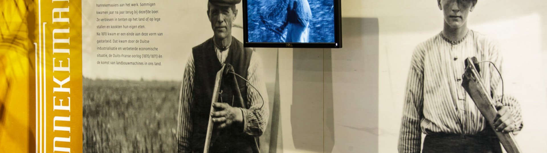 Deel over Hannekemaaiers uit de vaste expositie