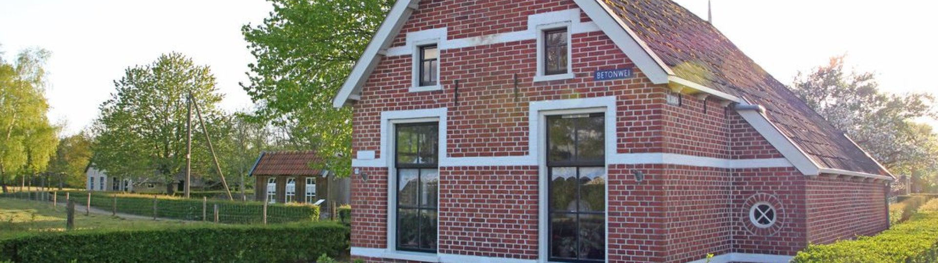 Woning bij openluchtmuseum De Spitkeet in Harkema