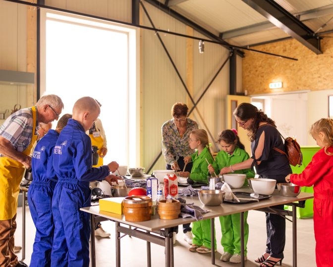 Workshop kaasmaken met kinderen