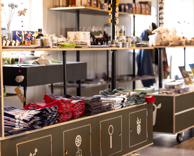 Museumwinkel in de foyer