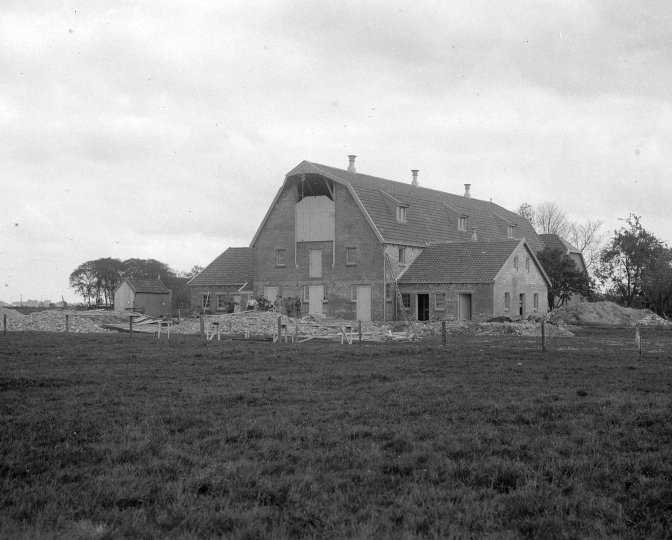 Amerikaanse boerderij uit 1923 aan de Scharren bij Scharsterbrug