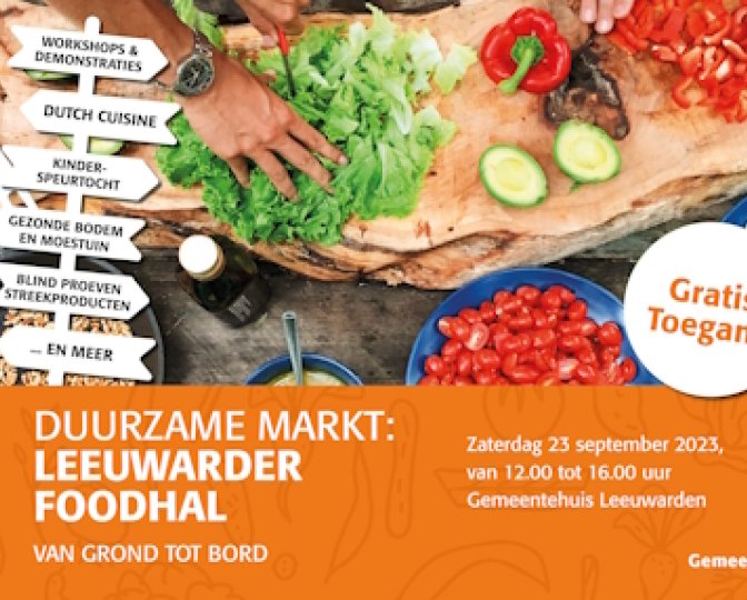 Promo duurzame markt: Leeuwarder Foodhal