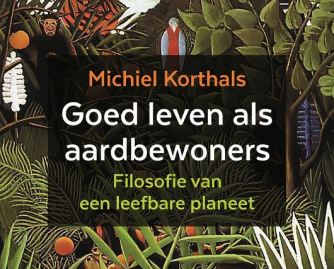 Omslag boek 'Goed leven als aardbewoners'