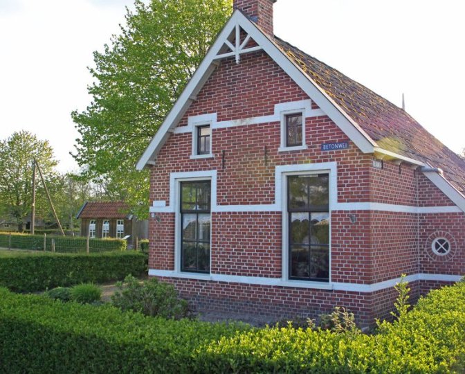 Woning bij openluchtmuseum De Spitkeet in Harkema