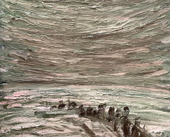 Kunstwerk Moddergat van Suzanne Glerum